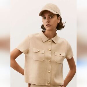 H&M Short Sleeve Cardigan